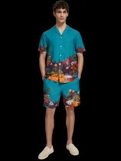 Seanery Printed Bermuda Shorts