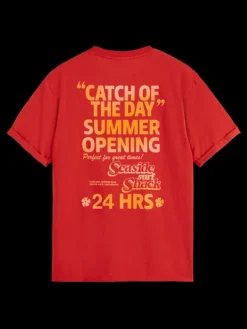 Seaside Surf Shack Printed T-Shirt