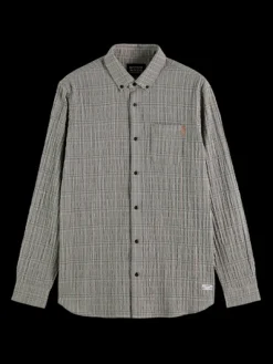 Seersucker Glen Check Shirt