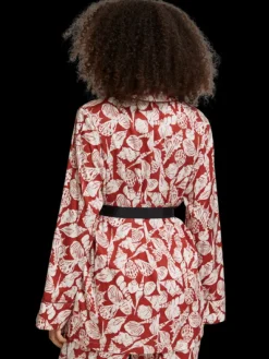 Shell Batik Printed Pyjama Blazer
