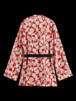 Shell Batik Printed Pyjama Blazer