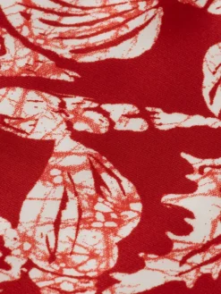 Shell Batik Printed Reversible Bomber Jacket