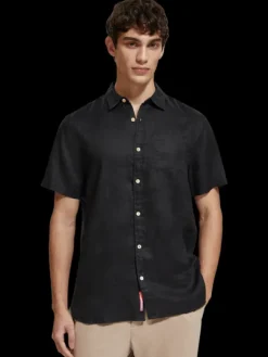 Short Sleeve Linen Shirt