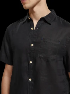 Short Sleeve Linen Shirt