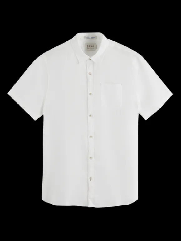 Short Sleeve Linen Shirt