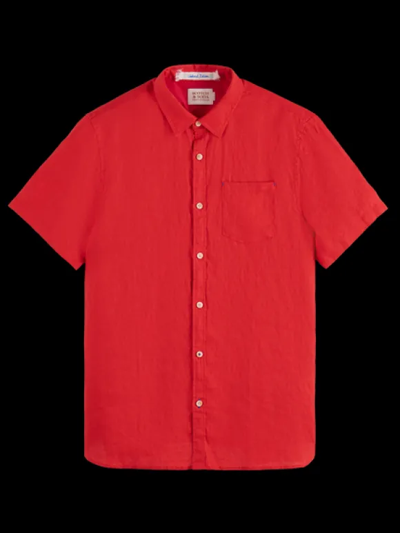 Short Sleeve Linen Shirt