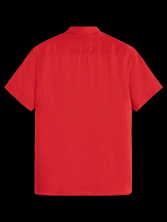 Short Sleeve Linen Shirt