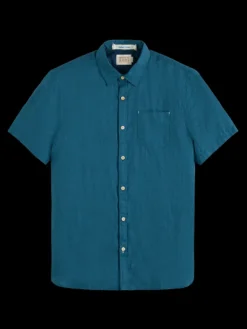 Short Sleeve Linen Shirt