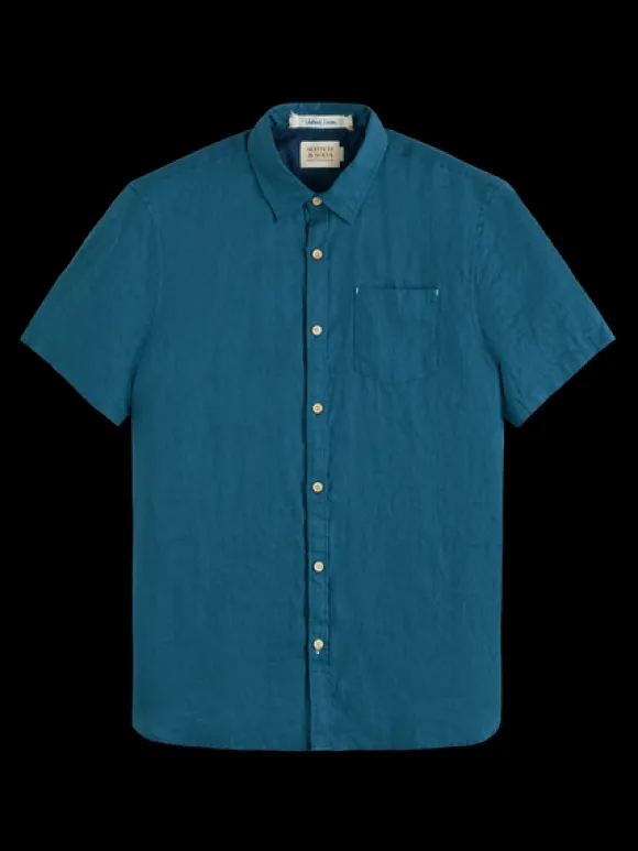 Short Sleeve Linen Shirt