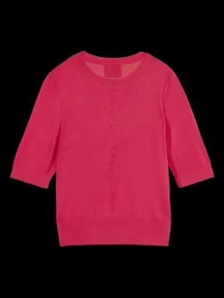Short Sleeved Crew Neck Pullover