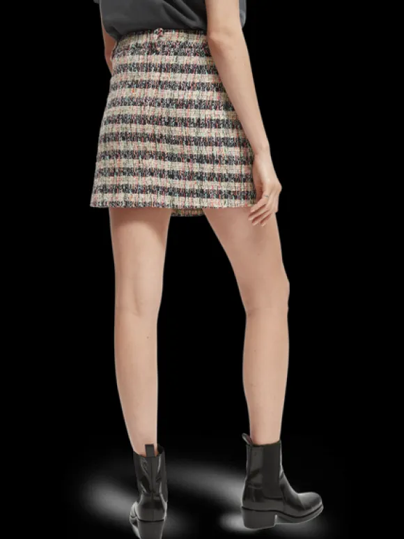 Short Tweed Skirt