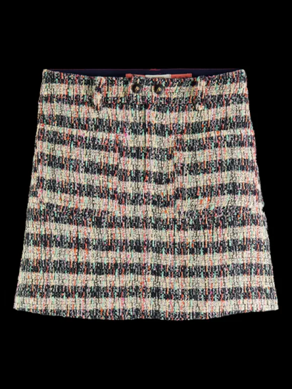 Short Tweed Skirt