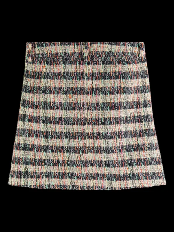 Short Tweed Skirt