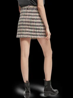Short Tweed Skirt