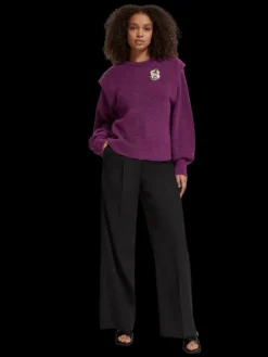 Shoulder Detail Pullover