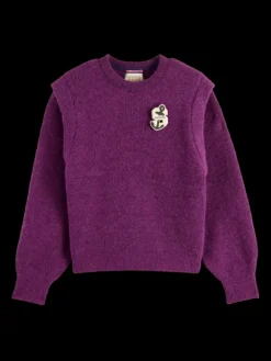 Shoulder Detail Pullover