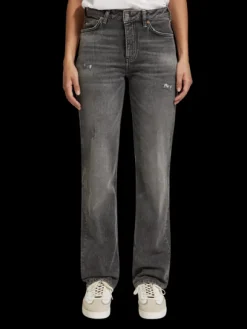 Sky Plus High Rise Straight Jeans | True North Light