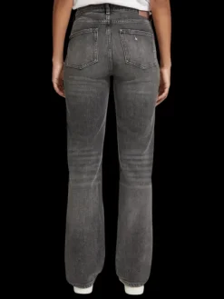 Sky Plus High Rise Straight Jeans | True North Light