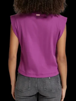 Sleeveless Knotted Top