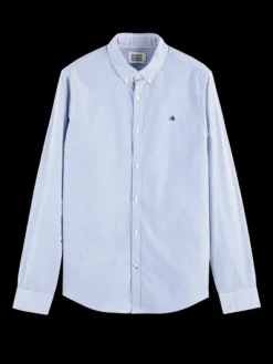 Slim Fit Oxford Button Down Shirt