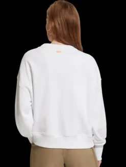 Slouchy Puffed Sleeved Graphic Sweatshirt