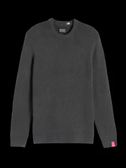 Soft-Knit Melange Pullover