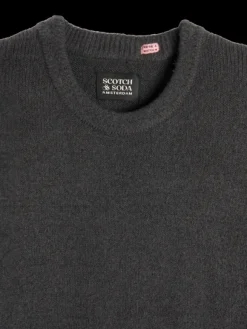 Soft-Knit Melange Pullover