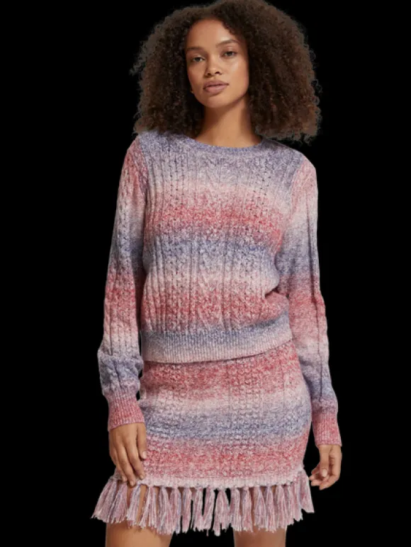 Space Dye Crewneck Sweater