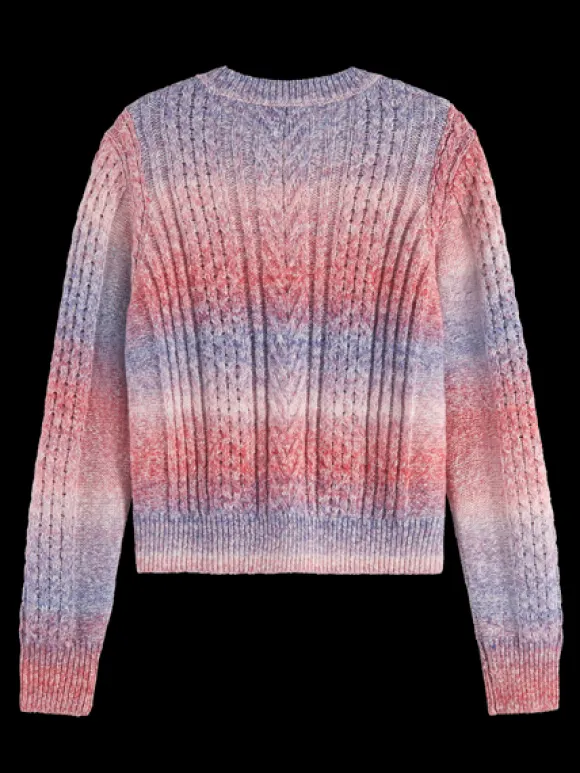 Space Dye Crewneck Sweater