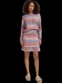 Space Dye Knit Skirt
