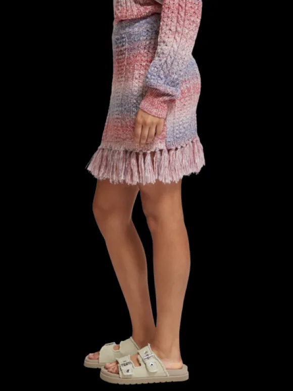 Space Dye Knit Skirt