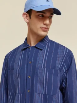 Space Dye Stripe Shirt