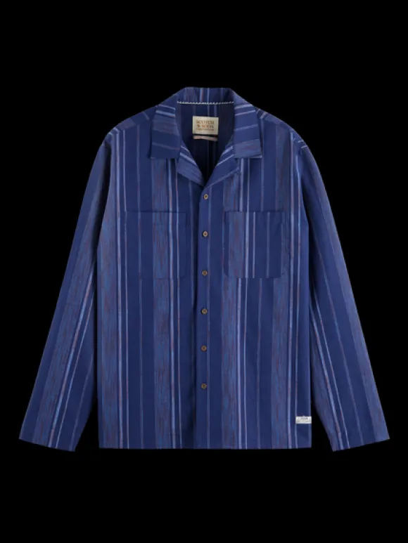 Space Dye Stripe Shirt