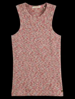 Space Dyed Racer Tank