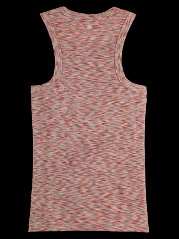 Space Dyed Racer Tank