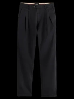 Straight Fit Pleated Chino