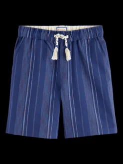 Striped Bermuda Shorts
