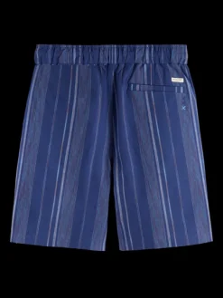 Striped Bermuda Shorts