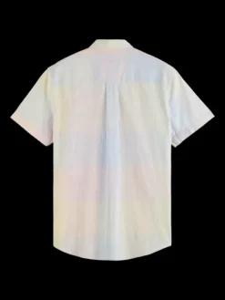 Structured Checked Short Sleeve Shirt