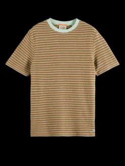 Structured Striped T-Shirt