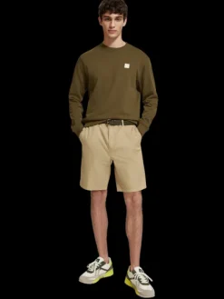 Stuart Cotton-Blend Twill Short