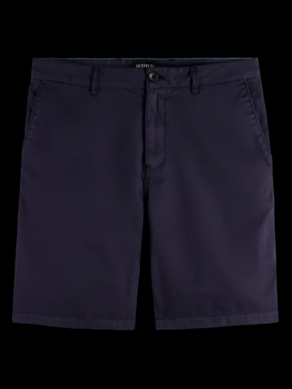 Stuart Cotton-Blend Twill Short