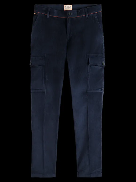 Stuart Slim Fit Corduroy Cargo Pant