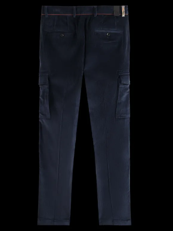 Stuart Slim Fit Corduroy Cargo Pant