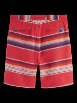 Stuart Striped Woven Chino Shorts