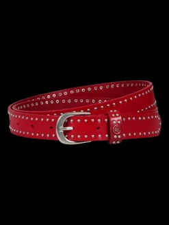 Studded Leather Belt