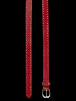 Studded Leather Belt