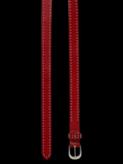 Studded Leather Belt