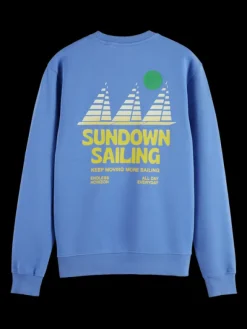 Sundown Sailing Printed Sweatshirt