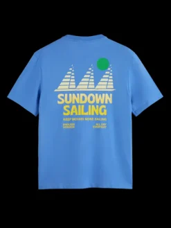 Sundown Sailing Printed T-Shirt
